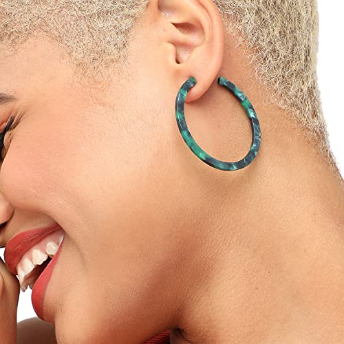 Image of SOHI Hoop Earring For Women and girls, Indo-western Earrings, Fashion Accessories, jewellery for women, Fancy earrings, artificial earrings for ladies