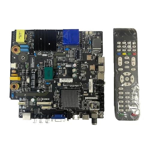 Ouyniei Placa Controladora Universal TP.MS338.PC821 + Control Remoto Tres En Uno Adecuada For Televisores De 40 A 70 Pulgadas con Función De Red