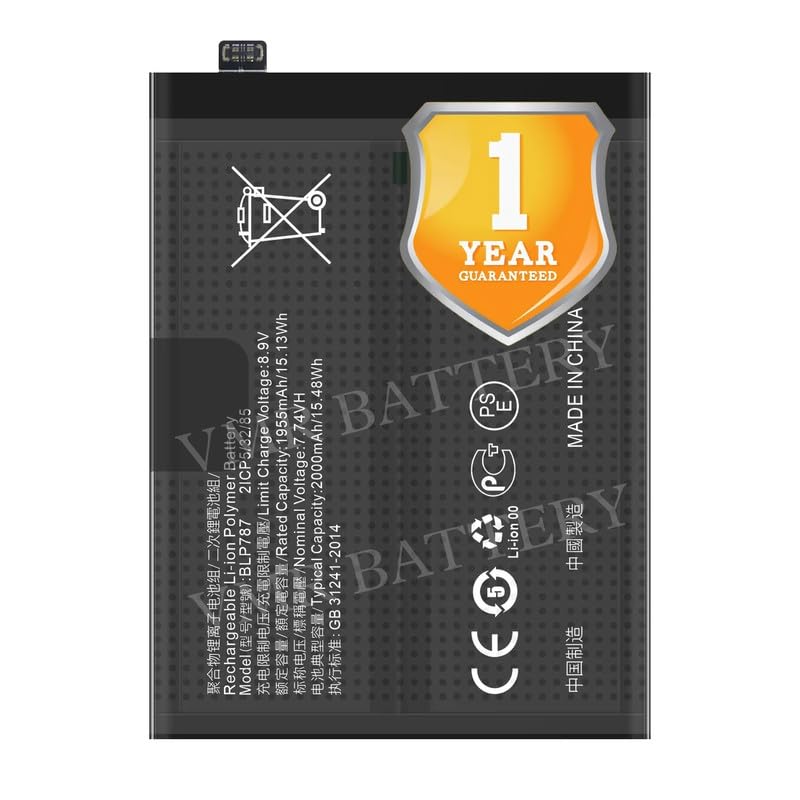 Image of Original BLP787 Battery Compatible for Oppo Reno 4 Pro 4G (CPH2109) | Oppo Reno 4 Pro 5G (CPH2089, PDNM00, PDNT00) - (4000mAh) - 1 Year Warranty K7