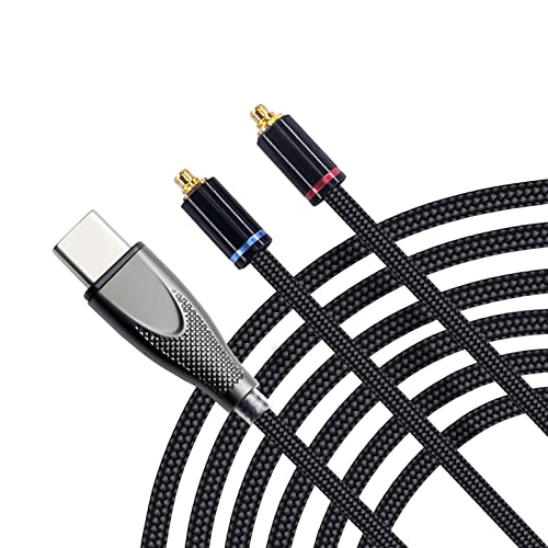 3APLUS HDTM �C���z���P�[�u�� mmcx ���P�[�u�� �^�C�v�� �����p �A�b�v�O���[�h�P�[�u�� SE�V���[�Y�p ���E�� OFC �i�C�����҂� Type-c/mmcx ��1.3m