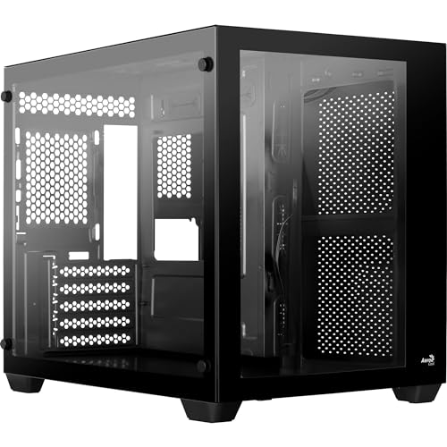 Gabinete Gamer Dryft Preto Lateral Vidro Aerocool