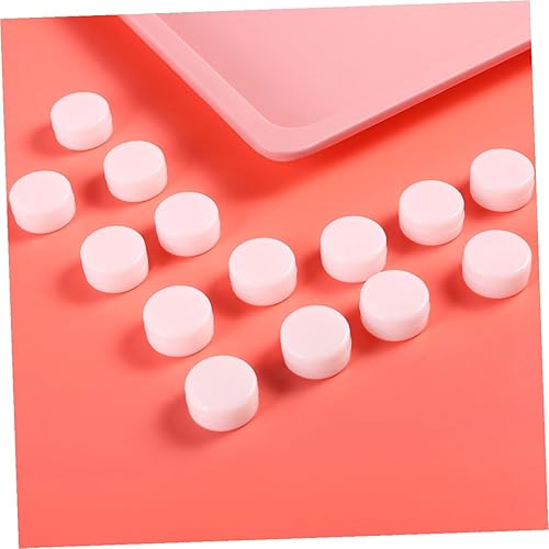 TOYANDONA 50Pcs Rattle Boxes Plastic Noise Maker for Dolls Accessories Quiet Gentle Jingle Plastic Rings for DIY Sensory and Teething