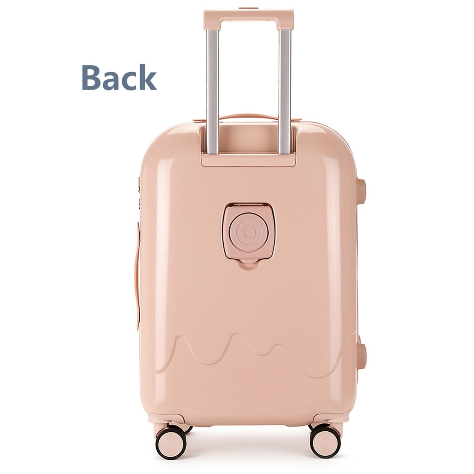 Walizka 64 x 39 x 28 cm, duża walizka podróżna ABS, 70 l, etui z 4 kółkami obracającymi się o 360°, zamek TSA, uchwyt teleskopowy, walizka na kółkach z twardą obudową 04