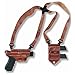Galco Gunleather Miami Classic II Shoulder System for 1911 5-Inch Colt, Kimber, para, Springfield (Tan, Right-Hand)
