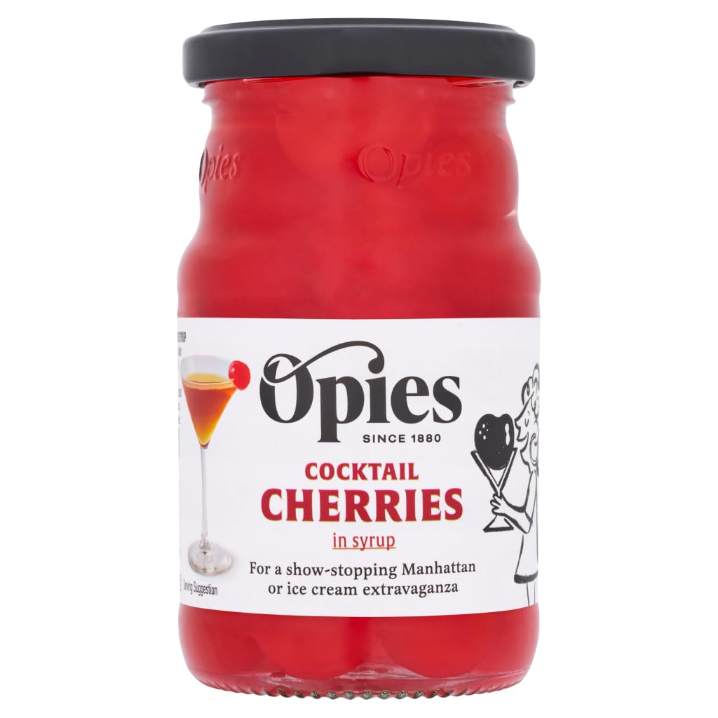 Opies Cocktail Cherries Maraschino Flavour, 225 g (B004G8YIJQ) Amazon Price History, Amazon Price Tracker