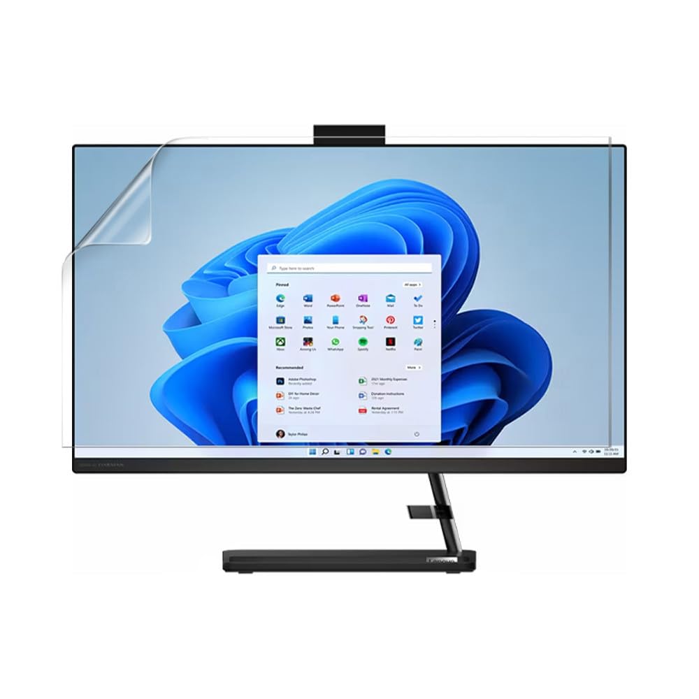 celicious Silk Mild Anti-Glare Screen Protector Film Compatible with Lenovo IdeaCentre AIO 3 27IAP7 (Touch) [Pack of 2]