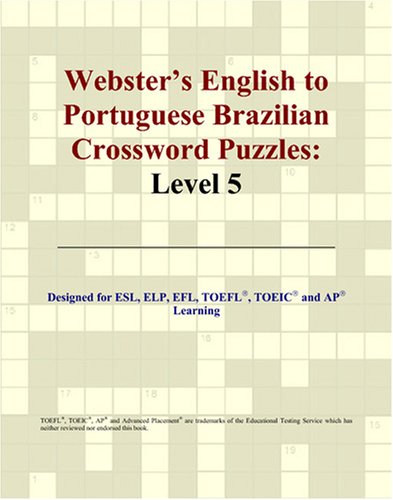 Buy Webster's English to Portuguese Brazilian Crossword Puzzles: Level 5 — BookShops.in