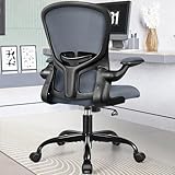 FelixKing Office Chair, Ergonomic Desk Chairs with Wheels Home Mesh Chair Adjustable Lumbar Support and Height, Ergo Chair for Working Gaming Use (Dark Gray)