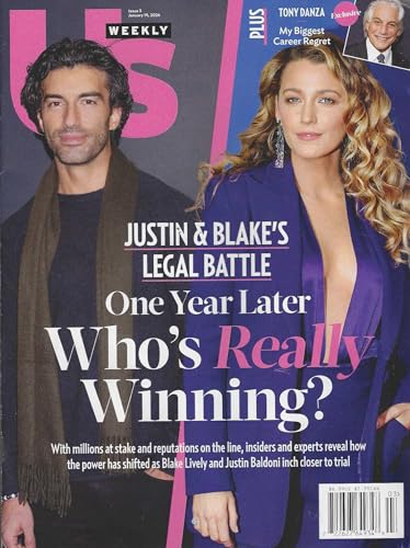 US Weekly Magazine January 19th 2026 Justin & Blake's Legal Battle
