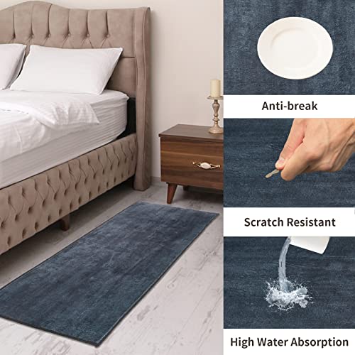 Kitchen Mats Set of 2 Kitchen Rugs Washable Non-Slip Runner Rug Doormat Microfiber Mat Sets for Kitchen, Floor, Laundry, Bathroom, Living Room, Sink, Front Door, Entrance ,17.3 x 30.6/17.3 x 47.3in - Image 3