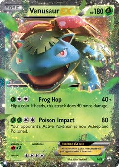 Pokemon - Venusaur-EX (183) - Generaciones - Holo
