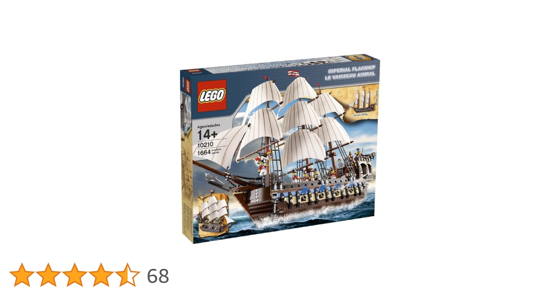 レゴ正規品　10210 インペリアルフラッグシップ【値下げ交渉可】 レゴ インペリアル・フラッグシップ #10210 | ショップ brickle!