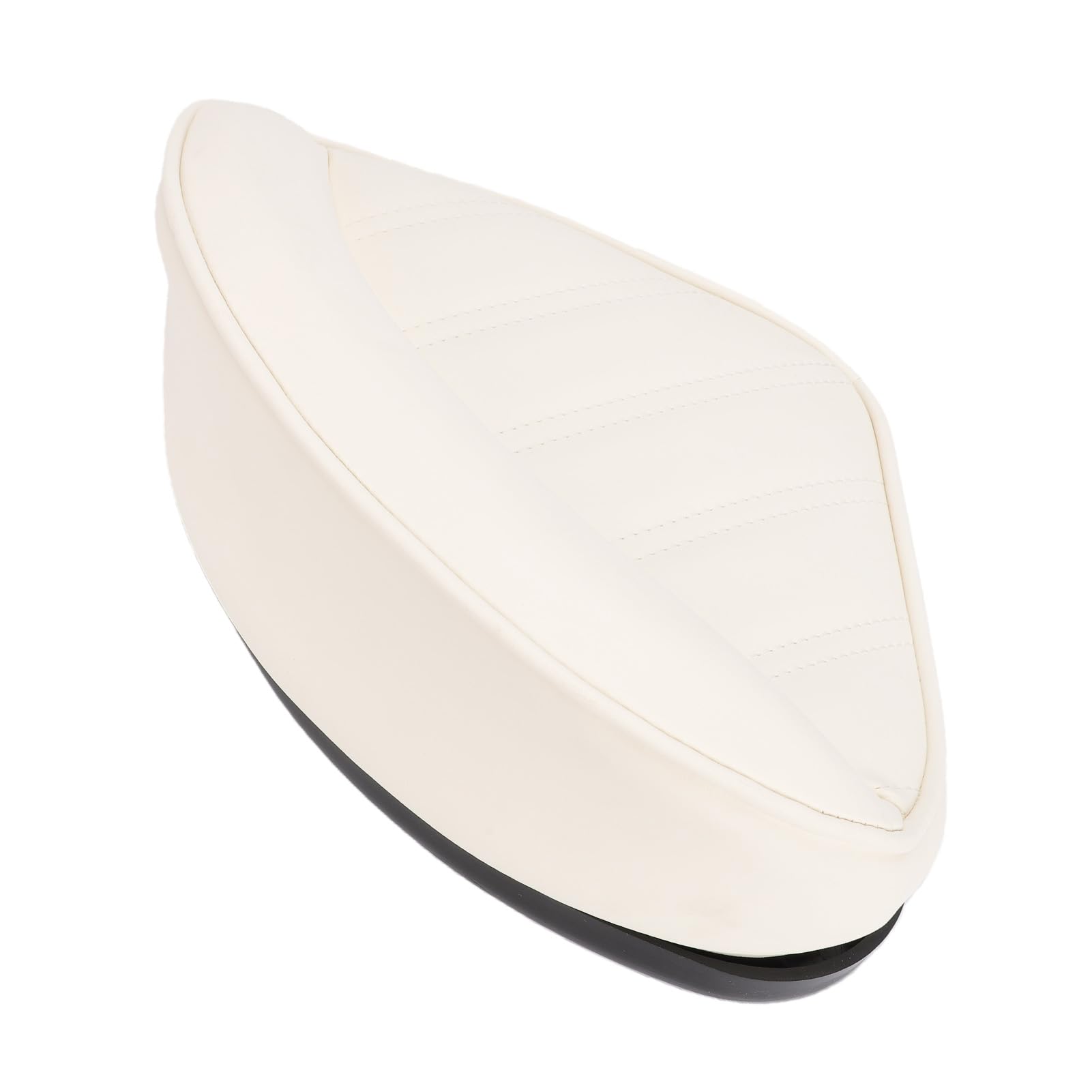 Asiento de Fundición para Barco, Asiento de Espuma de Alta Densidad de Etenilo de Grado Marino, Cómodo y Duradero, para Cubierta de Fundición, Jon Boat (Blanca)