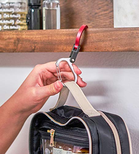 Gear Aid Heroclip Carabiner Clip And Hook (Mini) For Travel, Luggage, Purse And Small Bags, Stealth Black #TOP7