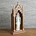 BC Catholic Immaculate Heart of Mary Statue, Virgin Mary Sculpture, 14.9