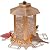 Lantern-Shaped Metal Bird Feeder for Outdoor Hanging, 3.5LB Large Capacity, Garden Decoration - Attracts Wild Birds, Durable Outdoor Bird Feeding Station for Garden Yard Outside Backyard