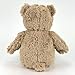 Elefantasie Stofftier Teddy Bär Geschenk mit Namen und Geburtsdatum Plüschteddy braun personalisierbar 30cm