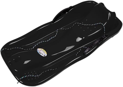 DATOUJL Luge Toboggan Ergonomique avec Freins Manuels et Corde