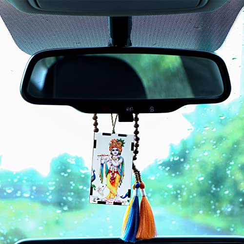 Image of Car Air Freshener Auto Perfume Car Decor Accessory Wood Scent Essential Oil Aroma pendant for Car Mirror Hanging Car Interior Diffusers Exclusive gifts (1 pcs, EUCALLYPTUS FRAGRANCE)