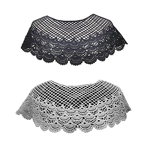 Elegtiskas Wedding Shawl Wrap Shoulder Cover Up Hollow Shawl Mini Cape for Women Girls