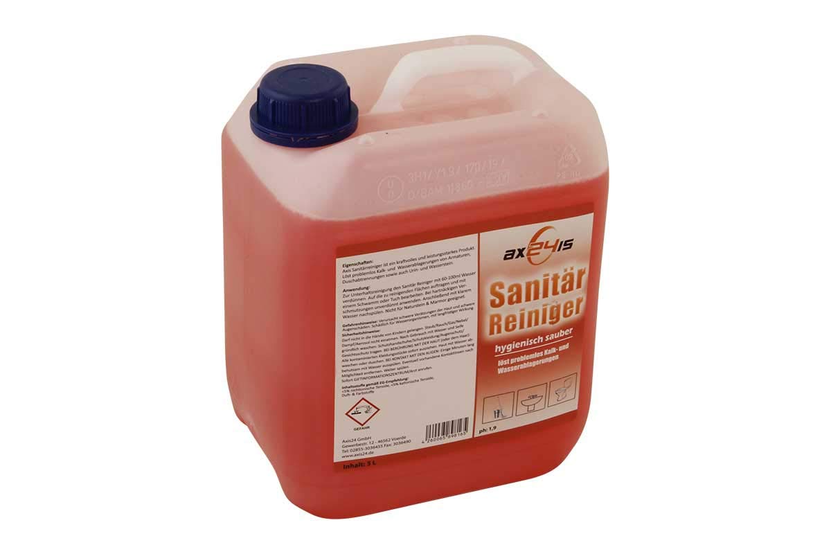 Sanitärreiniger Konzentrat, 5L Profi Kalklöser für Bad & WC