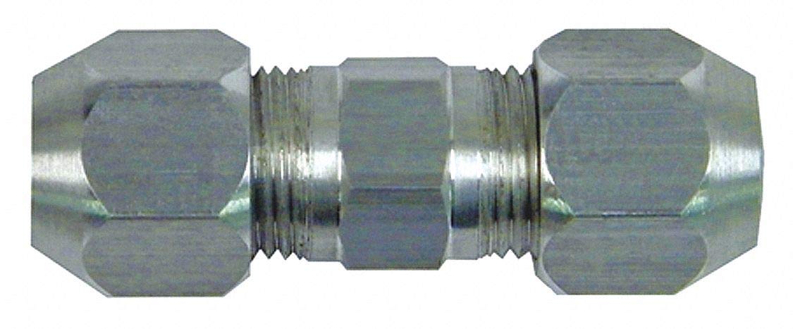 Husky 5/8-Inch A/C Compression Union, Made in USA, Aluminum HVAC Line Connector, NPT Thread, Model AC58