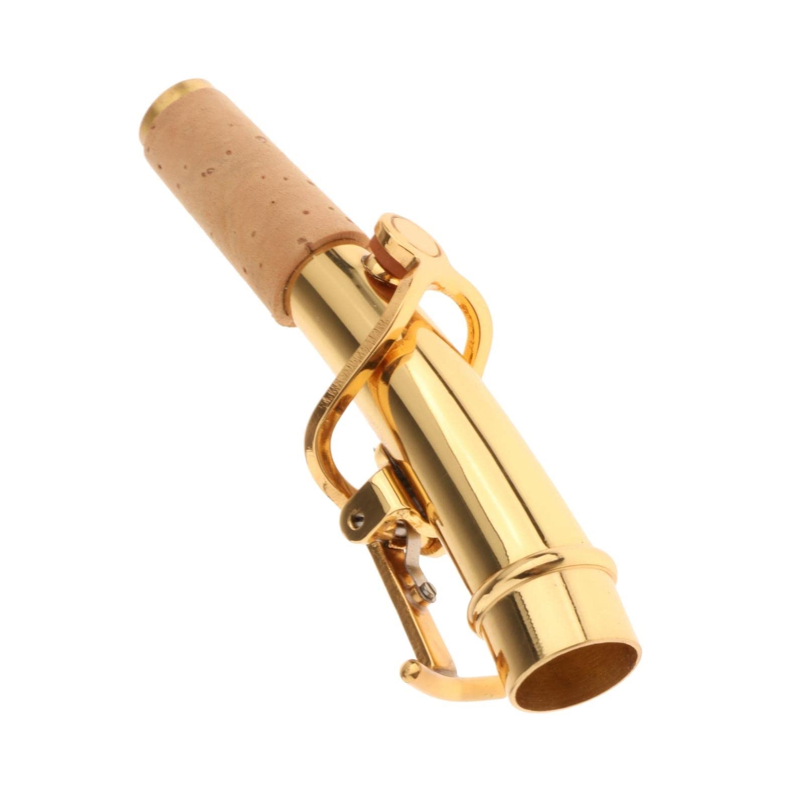 TSTS Piezas De Repuesto Para Instrumentos De Viento De Madera De Saxofón Con Cuello Curvo De Saxofón Dorado Accesorios de repuesto para saxofón
