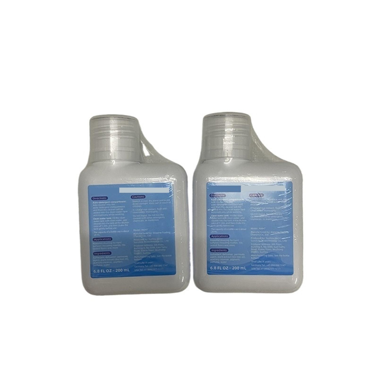 WEIGEXIEO 200ml Floor Cleaning Fluid，Compatible For Dreame L40 Ultra X40 L10s Gen2 X50 Ultra H12 Pro W10