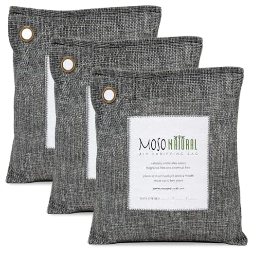 Moso 500g Charcoal Odor Absorber Bags
