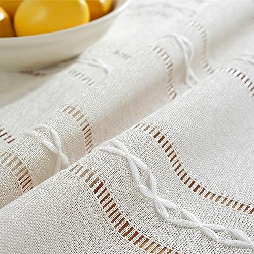 55-x-78-inches-Boho-Rustic-Farmhouse-Style-Rectangular-Tablecloth-Cotton-Linen-Dust-Proof-Table-Decoration-for-Kitchen-Dining-Party-55-x-78-Inch-Ivory 55 x 78 inches Boho Rustic Farmhouse Style Rectangular Tablecloth Cotton Linen Dust Proof Table Decoration for Kitchen Dining Party 55 x 78 Inch Ivory