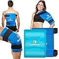 Universal Large Flexible Gel Ice Pack & Wrap - Cold Therapy for Your Hips, Shoulders, Elbow, Back, Knees – Instant Pain Relief for Injuries, Recovery, Swelling, Aches, Arthritis, Bruises & Sprains