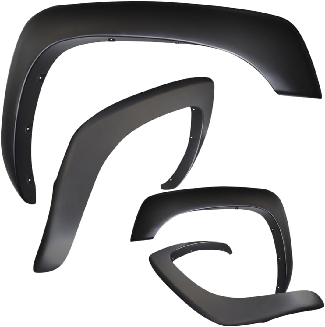 OxGord OE-Style Fender Flares — 4-Piece Set for 1999–2006 Chevrolet Trucks