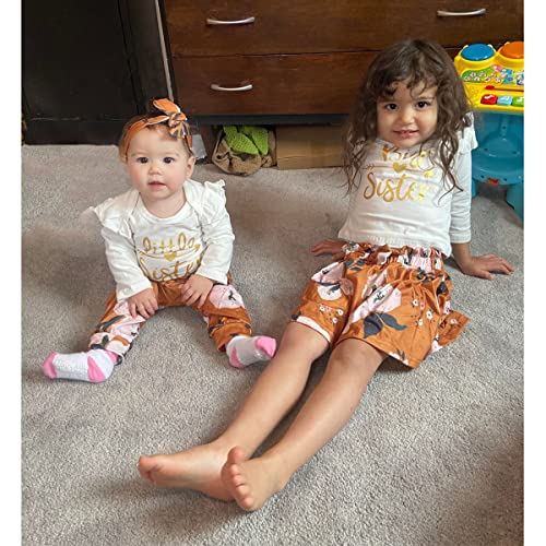 BIRTHDAY SHARK Big Sister Little Sister Matching Outfits for Girls2