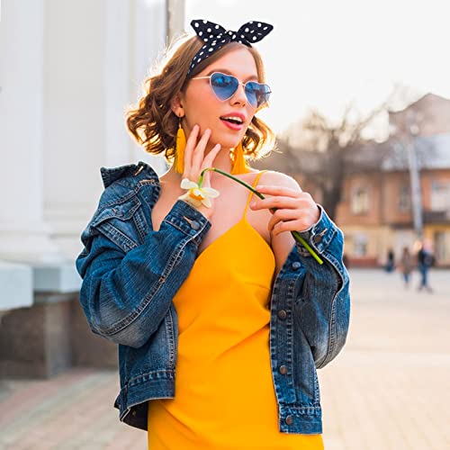 BETESSIN 4pz Cerchietti per Capelli Donna a Pois