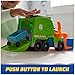 Paw Patrol: Crush N’ Roll Recycling Truck with Rocky Action Figure & Transforming Compacted Trash Vehicle, Kids Toys for Boys & Girls Ages 3 and up
