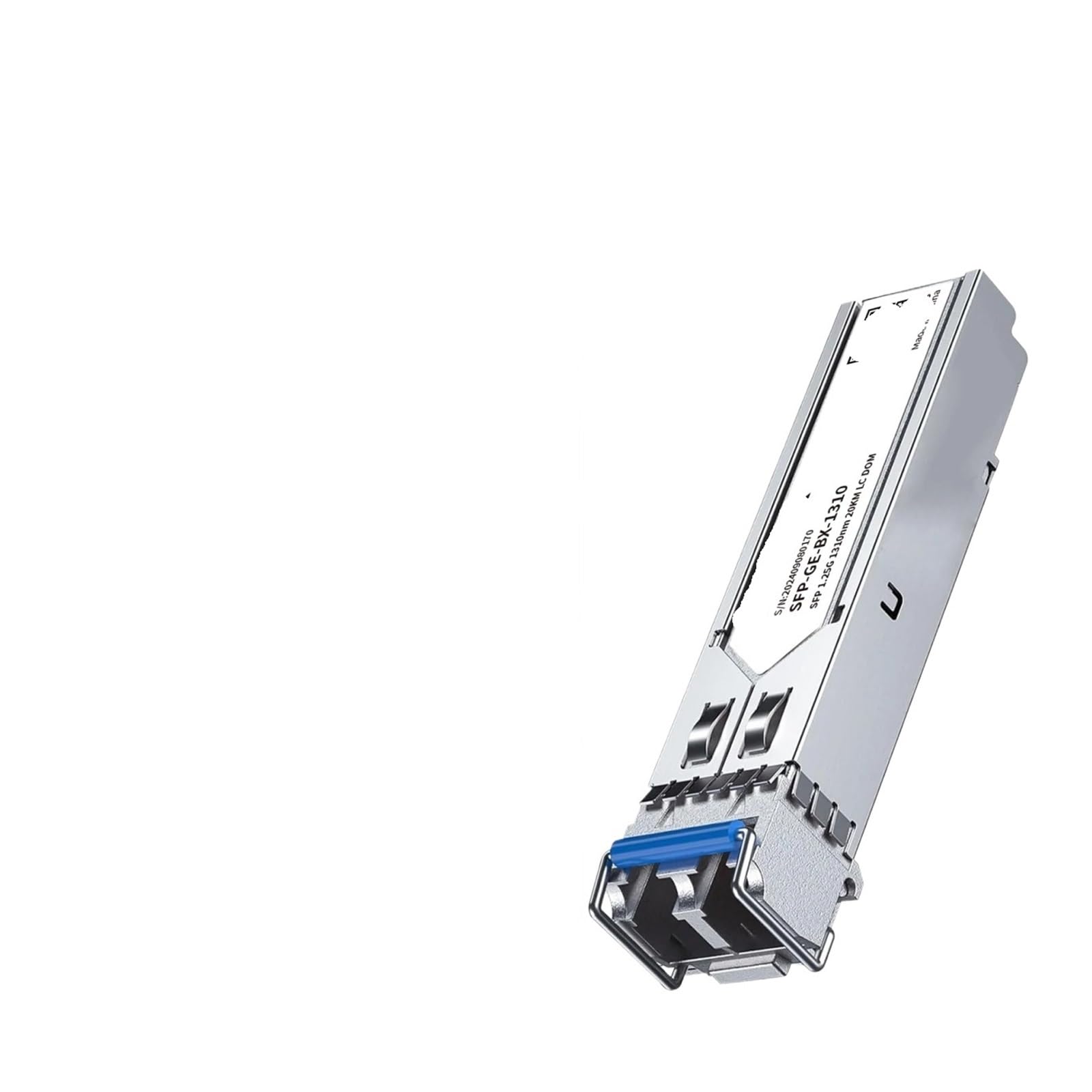 Module émetteur-récepteur fibre optique duplex monomode LC SFP 1,25G LC Gigabit SFP 1000 Base LX 1310nm jusqu’à 20km DDM(1PCS)