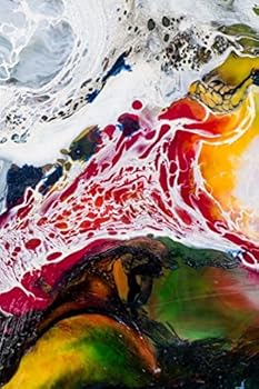 Paperback Abstract Notebook Book