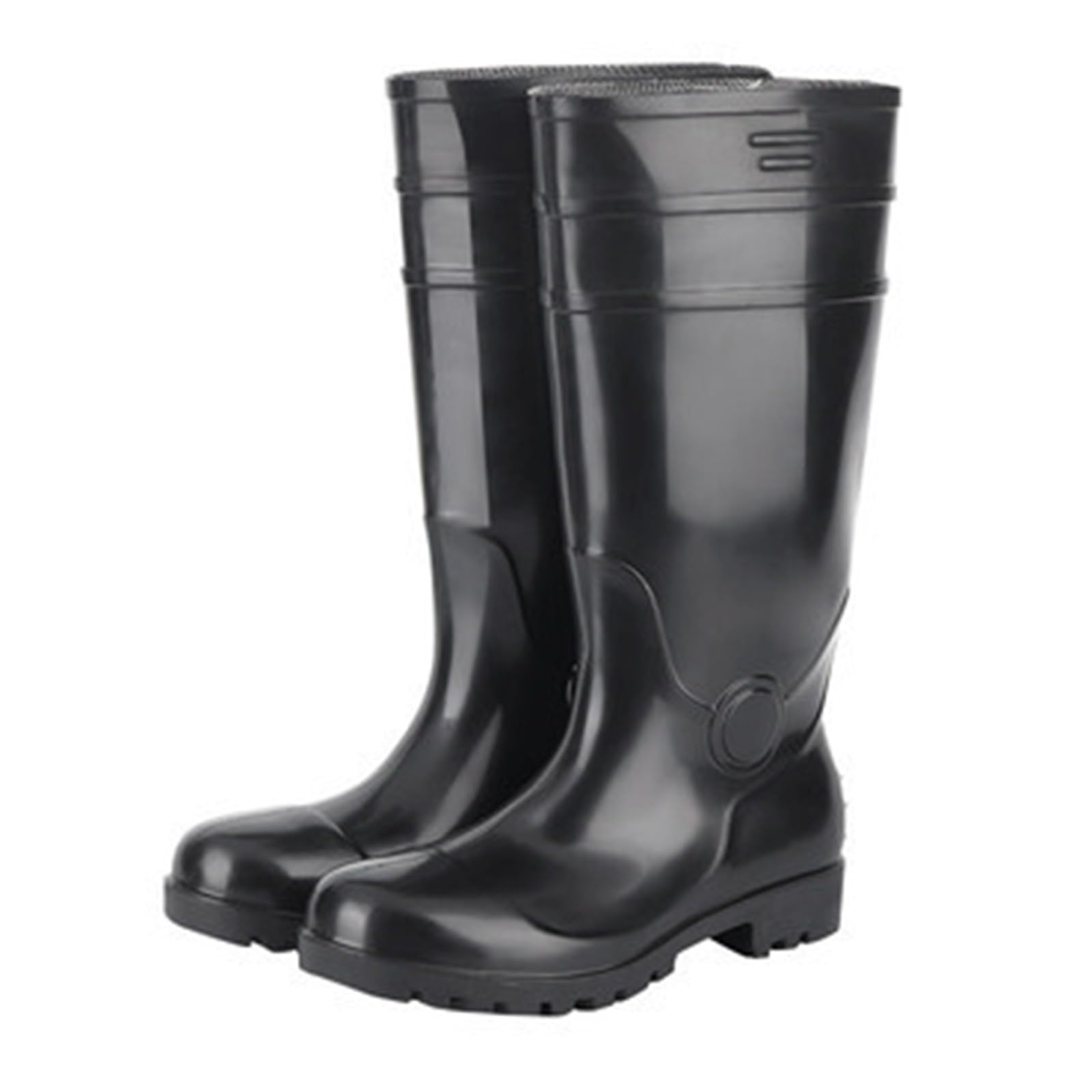 Botas De Trabajo Para Hombre Y Mujer Impermeables Con Puntera Blanda Botines Alta Jardín Trabajo Suave Y Ligero Elegante Duraderas Antideslizante Adecuado Para Días Lluviosos Y Ambientes Húmedos