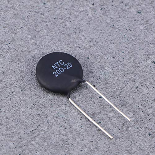 ULTECHNOVO Kit de Variedade de Resistor de 2 Unidades Ntc20d-20 Kit de Resistor de Capacitor de Term