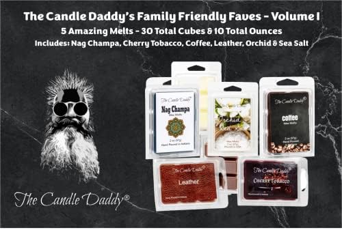 The Candle Daddy Family Friendly FAVES Volume I - 5 Pack of Wax Melts - 30 Total Cubes - 10 Total Ounces image 5