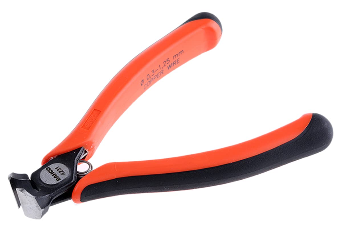 Pince coupante oblique Bahco 4231 à 45 degrés en acier forgé de haute précision