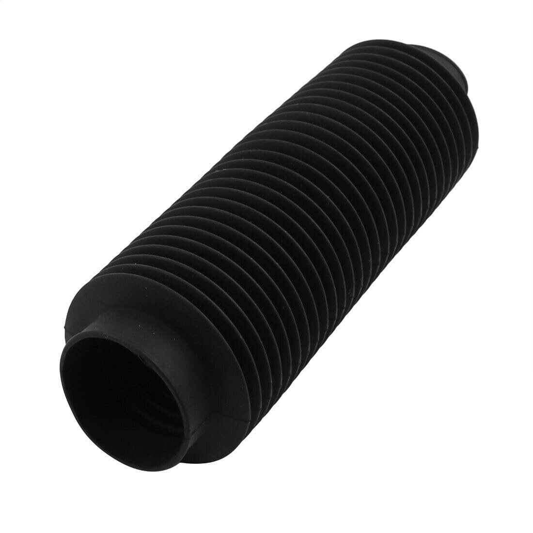 Generic 50mm Inner Diameter Machinery Black Rubber Flexibility Corrugated Sleeve Bellows