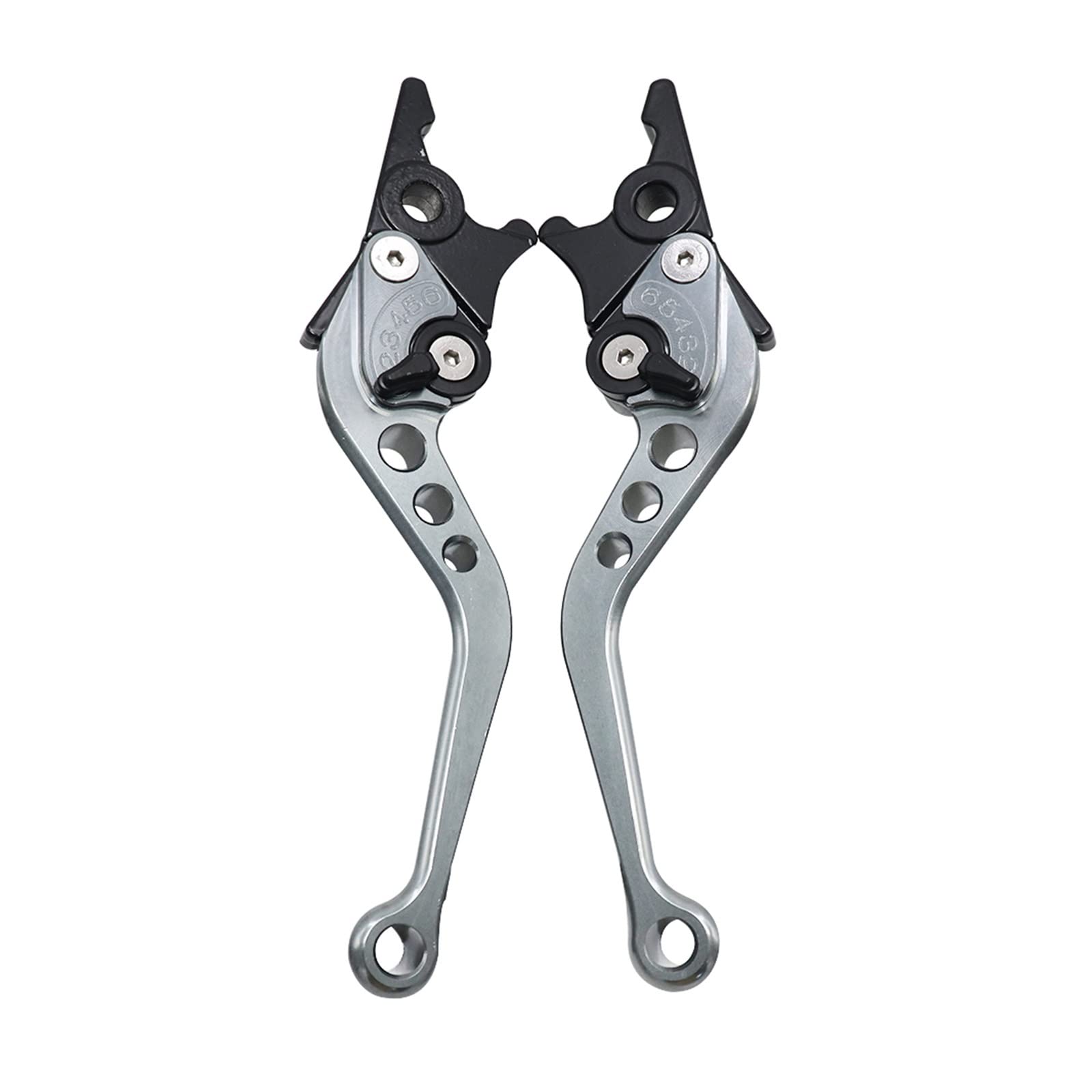 Leva Freno Frizione Leva Frizione Freno A Disco Regolabile Moto CNC 6 Marce Maniglia Anteriore Pompaggio Universale per Kawasaki per Beta Leva del Freno della Frizione(Color:4)