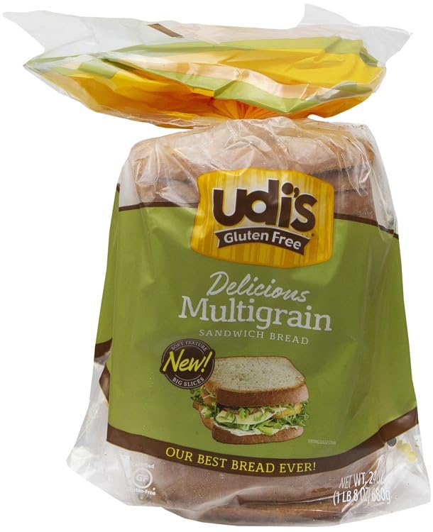 Udis Foodservice Multigrain Bread, 24 Ounce -- 6 per case.