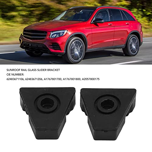 Staffa per cursore in vetro per guida del tetto