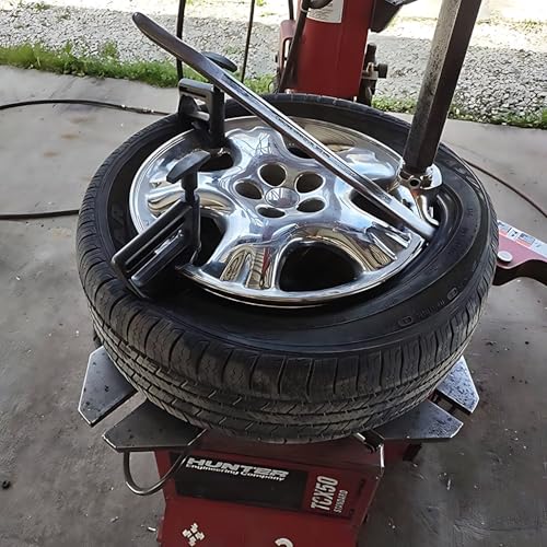 Image of Tire Changer, Nylon Tire Bead Clamp Drop Center Tool, Universal Rim Pry Tire Changer Wheel Changing Helper Heavy Duty