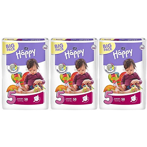 Pannolini Ecologici Happy 12-25 kg box risparmio