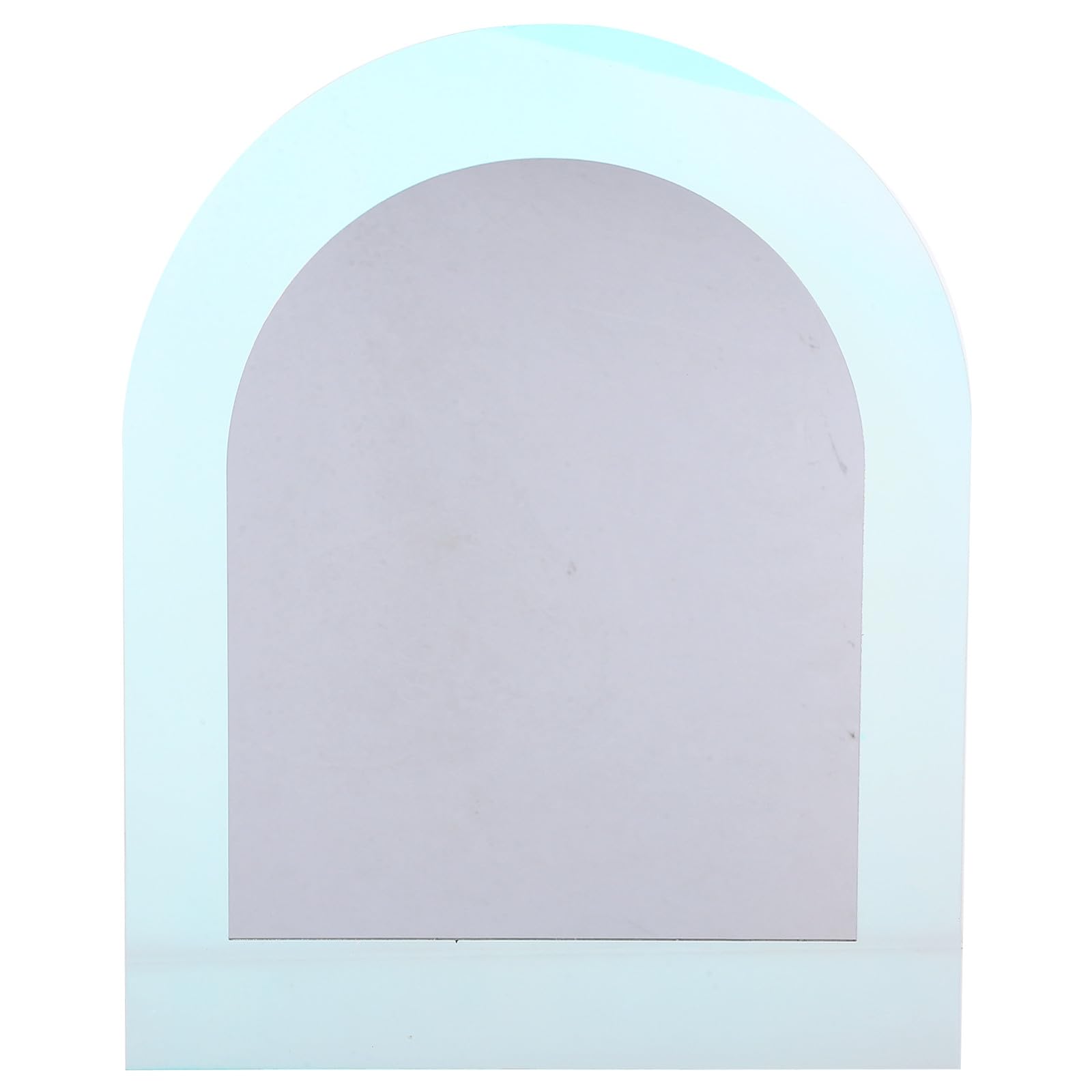 Miroir mural arche 60x40 cm resistant a l eau pour salle de bain design