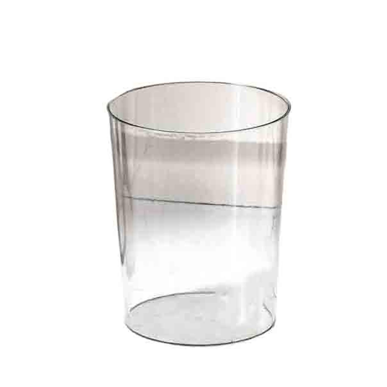 ZYYANSHOP Trash Cans Large Transparent Trash Can For Home Use Round Bin For Bedrooms Living Rooms And Bathrooms Wastebasket Garbage