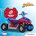 Kid Trax Toddler Marvel's Spider-Man Premium Toddler Quad Ride-On, Kids 18-30 Months, 6V Battery and Charger Included, Max Weight 44 lbs, Red